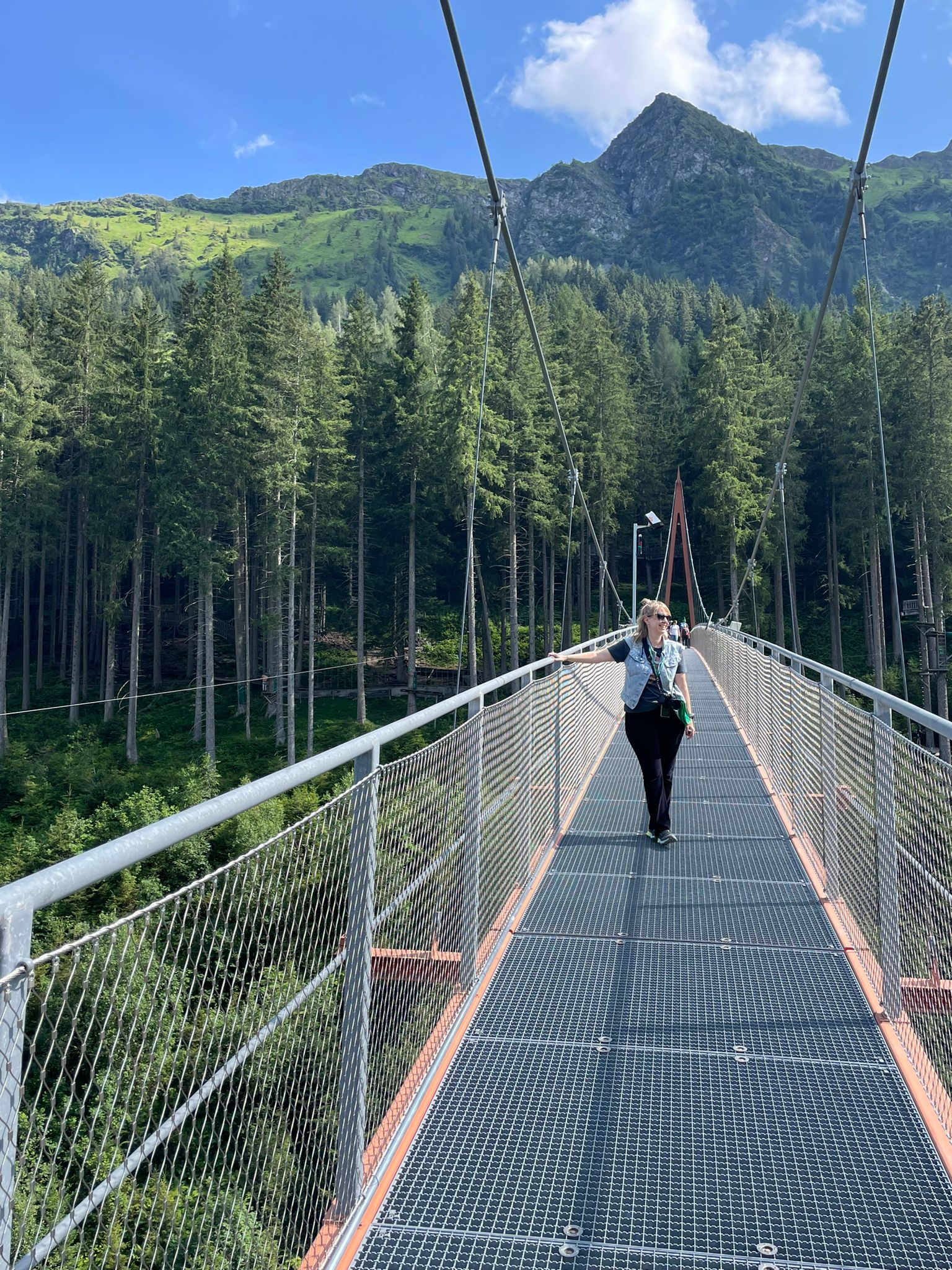 Daisy op de Golden Gate in Talschluss Saalbach Hinterglemm